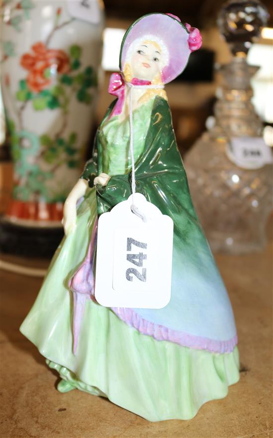 Royal Doulton figure The Paisley Shawl HN1460